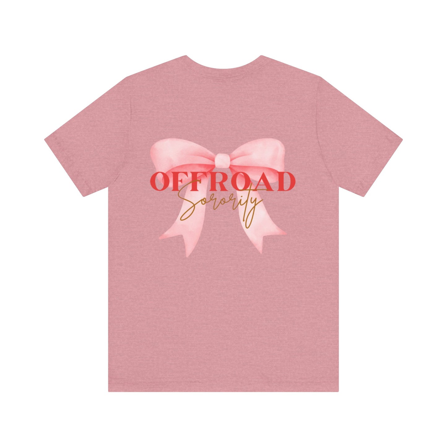 Offroad Sorority Bow Logo Tee