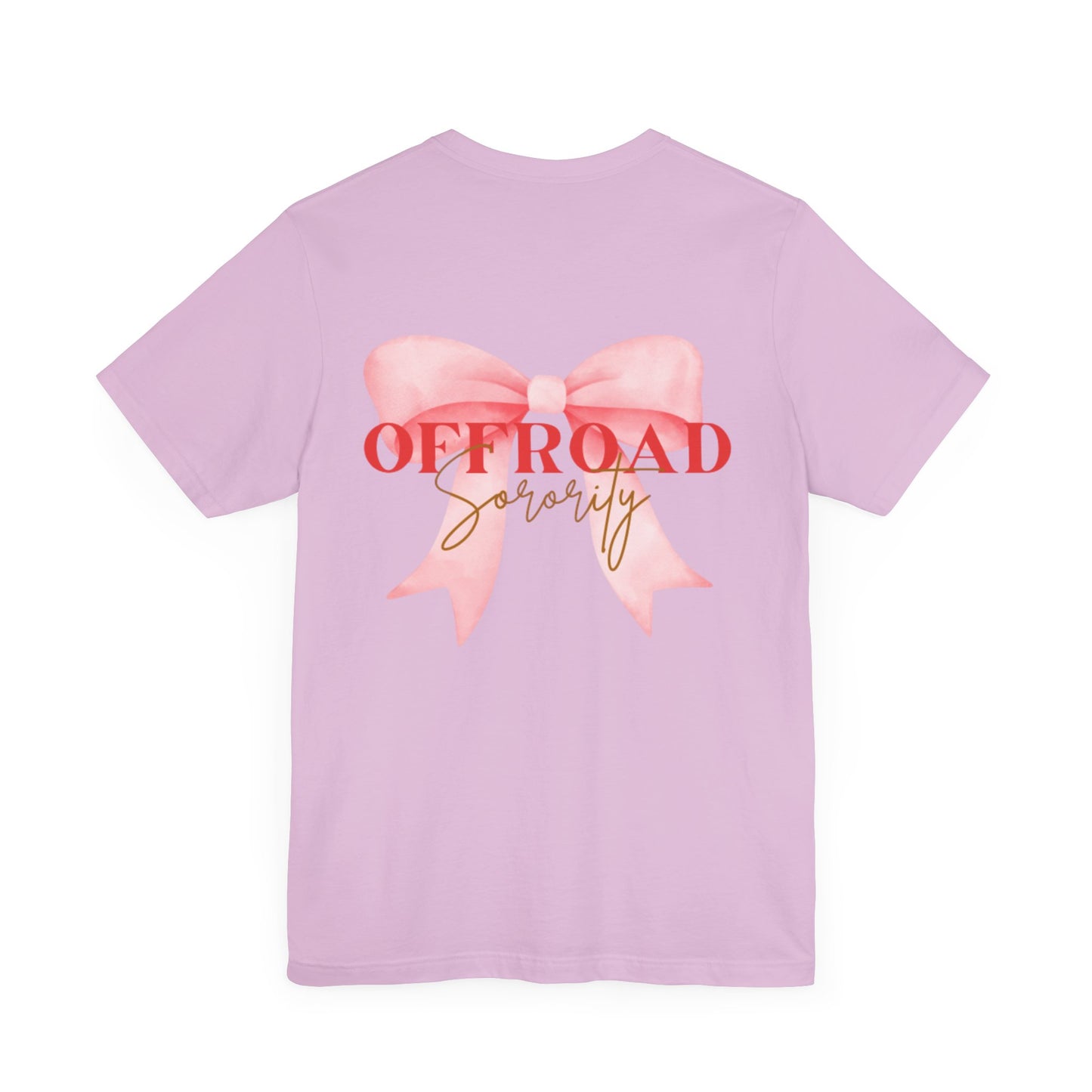 Offroad Sorority Bow Logo Tee