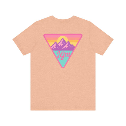 JGM Retro Mountain Graphic Unisex Tee - Adventure Awaits