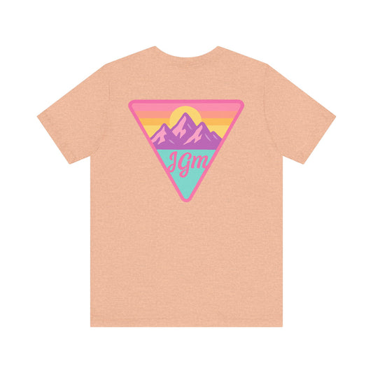 JGM Retro Mountain Graphic Unisex Tee - Adventure Awaits