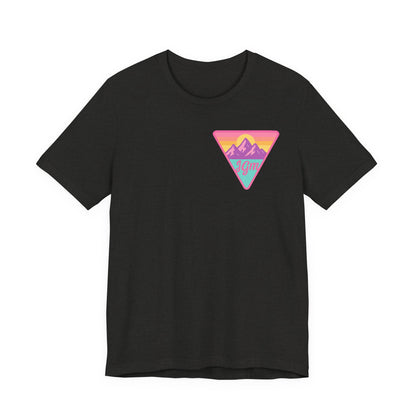 JGM Retro Mountain Graphic Unisex Tee - Adventure Awaits