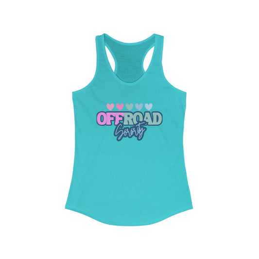 Offroad Vibes Women's Racerback Tank Top - Perfect for Outdoor Enthusiasts