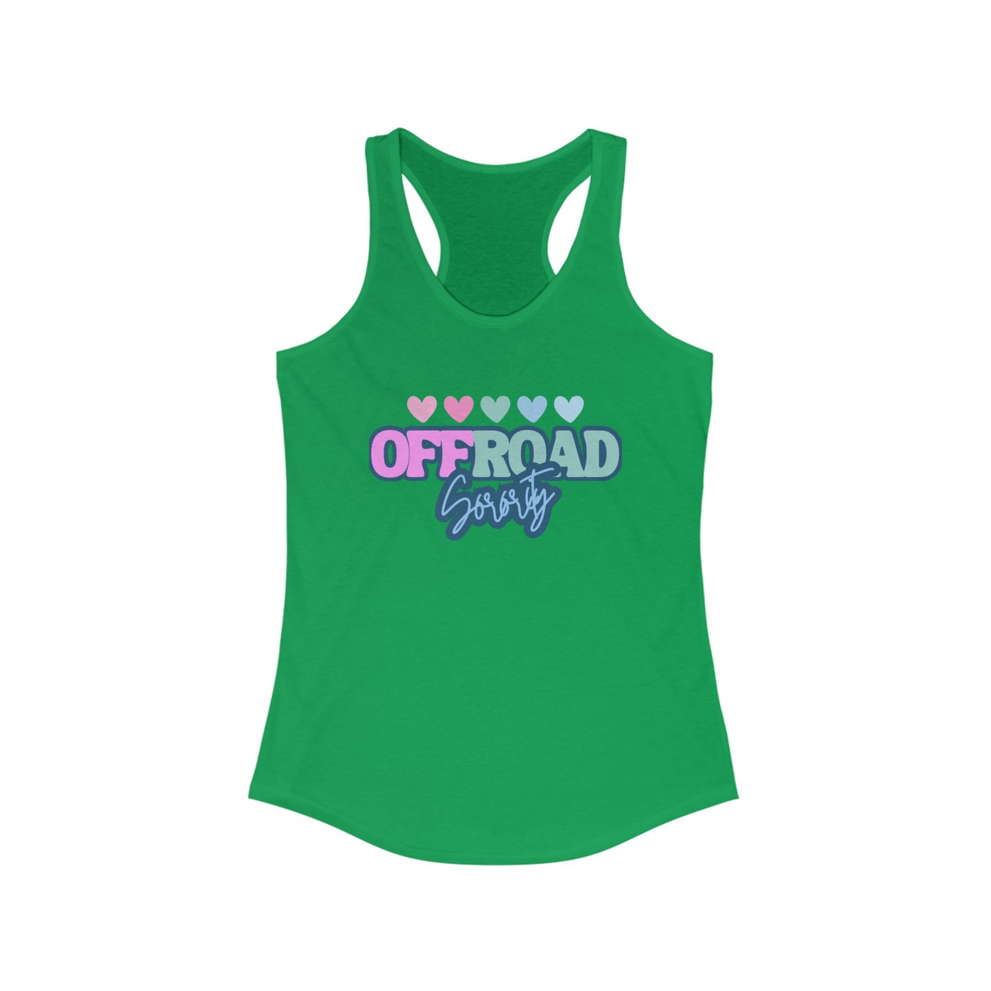 Offroad Vibes Women's Racerback Tank Top - Perfect for Outdoor Enthusiasts