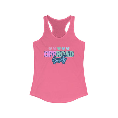 Offroad Vibes Women's Racerback Tank Top - Perfect for Outdoor Enthusiasts