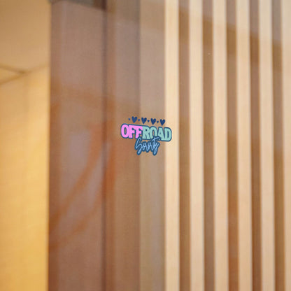 Blue Heart Offroad Sorority Decal