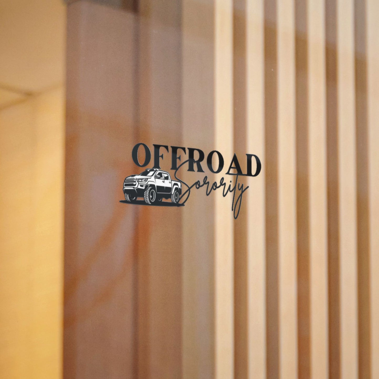 Truck Offroad Sorority Decal