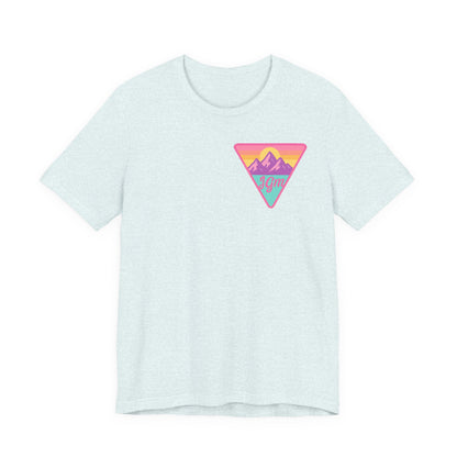 JGM Retro Mountain Graphic Unisex Tee - Adventure Awaits