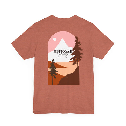 Adventure Seeker Unisex Tee - 'Offroad' Mountain Graphic