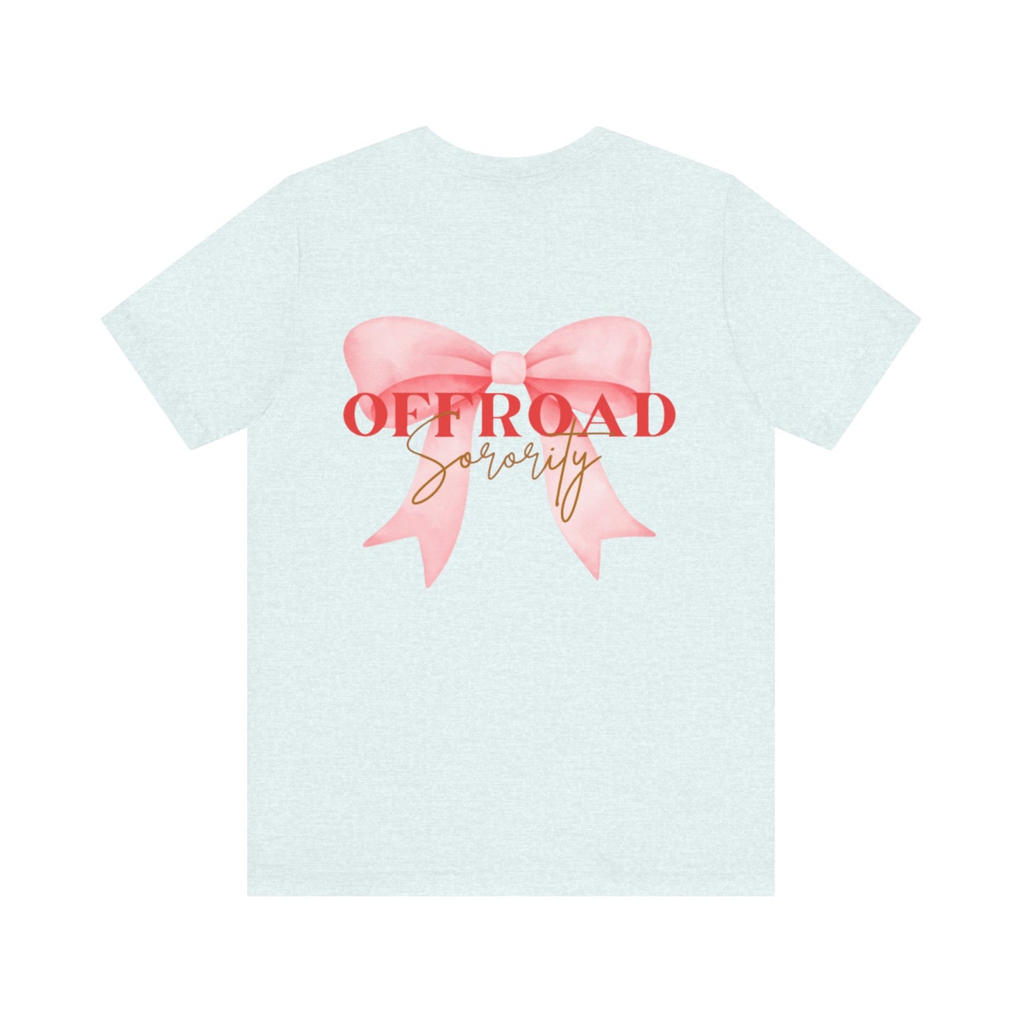 Offroad Sorority Bow Logo Tee