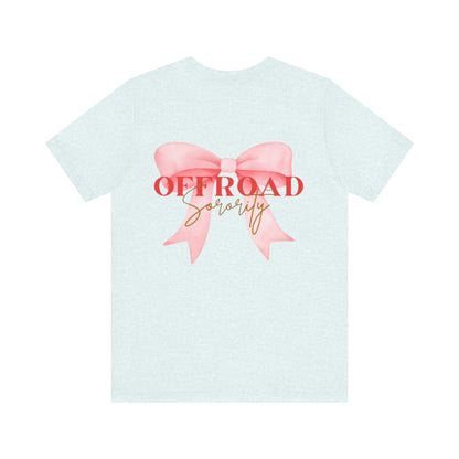 Offroad Sorority Bow Logo Tee