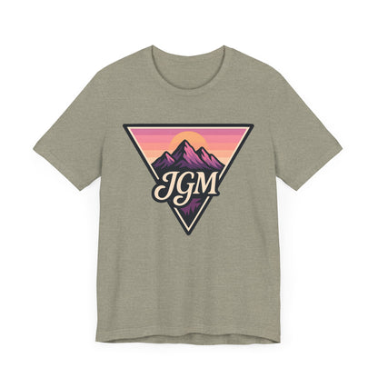 Retro Mountain JGM Graphic Tee - JGM Adventure Shirt