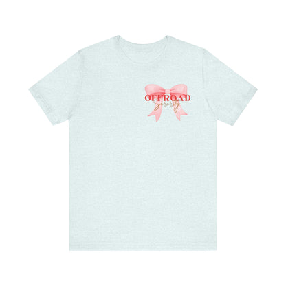 Offroad Sorority Bow Logo Tee