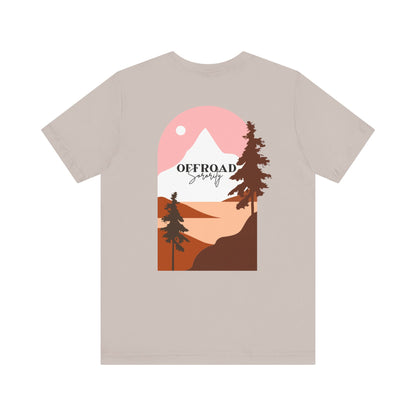 Adventure Seeker Unisex Tee - 'Offroad' Mountain Graphic