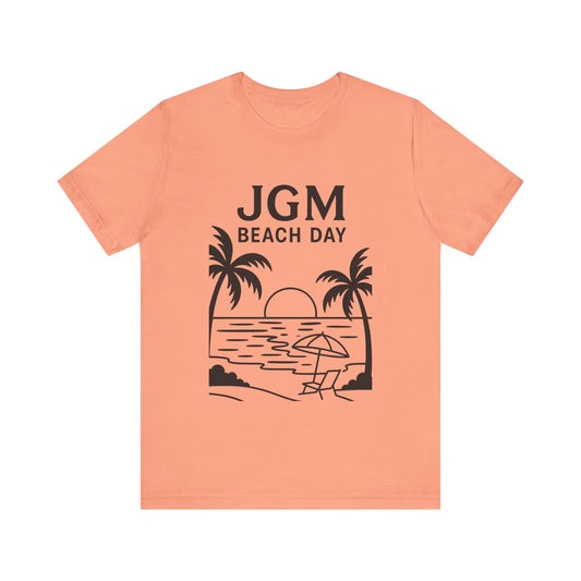 JGM Beach Day Unisex Tee - Perfect for Summer Vibes