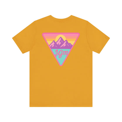 JGM Retro Mountain Graphic Unisex Tee - Adventure Awaits