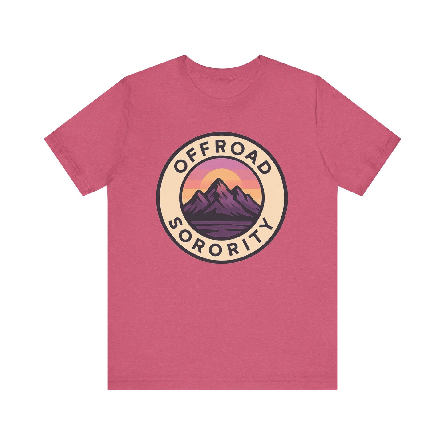 Offroad Sorority Adventure Tee - Unisex Jersey Short Sleeve Shirt