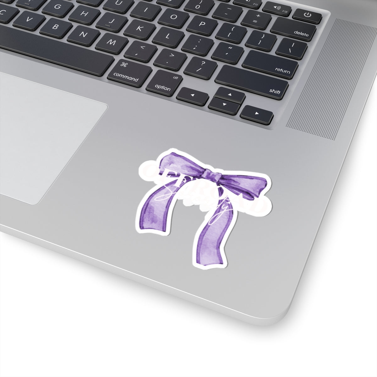 Purple Bow Offroad Sorority Sticker