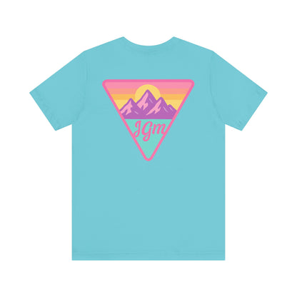 JGM Retro Mountain Graphic Unisex Tee - Adventure Awaits