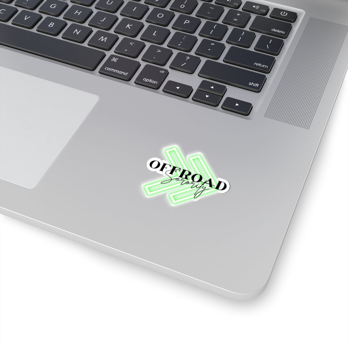 Kiss-Cut Sticker - Neon Green Offroad Sorority