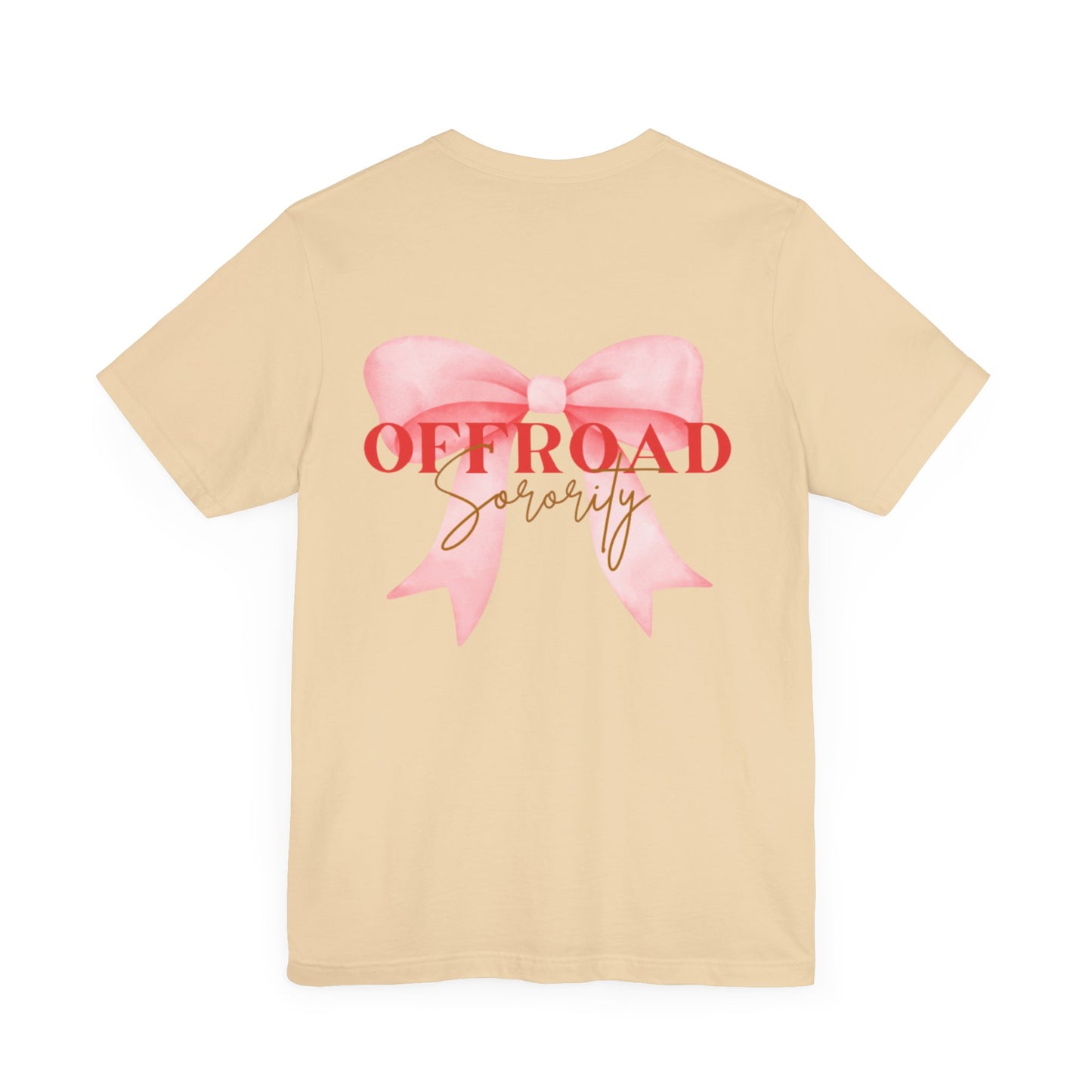 Offroad Sorority Bow Logo Tee