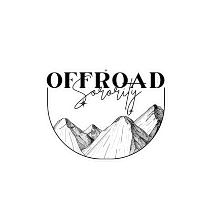 Vinyl Decal Sticker Offroad Sorority Half Moon Design