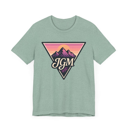Retro Mountain JGM Graphic Tee - JGM Adventure Shirt