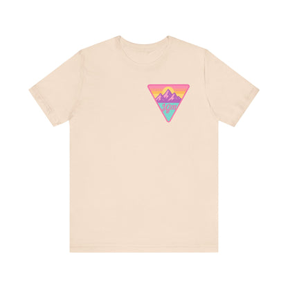 JGM Retro Mountain Graphic Unisex Tee - Adventure Awaits