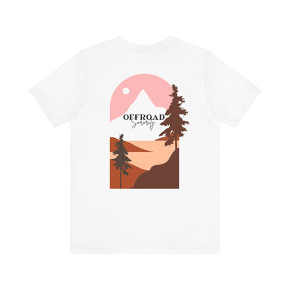 Adventure Seeker Unisex Tee - 'Offroad' Mountain Graphic